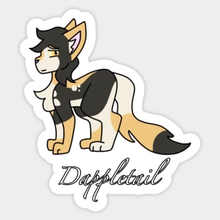 Dappletail Name Sticker